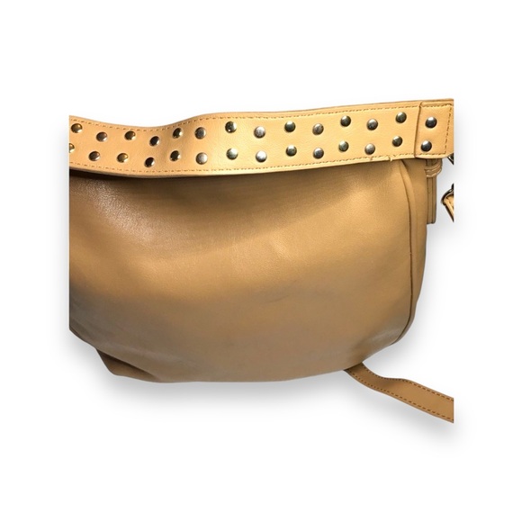 Nine West Zipper Closure Shoulder Bag - Camel - Picture 5 of 12